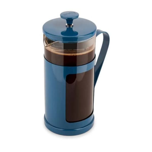 La Cafetière Monaco 8-koppar kaffebryggare i marinblå