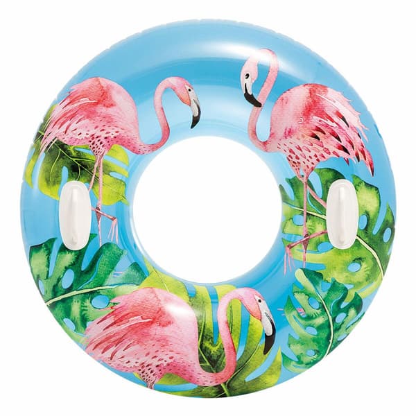 Intex Giant Tropical Oppustelig Ring, multicolor