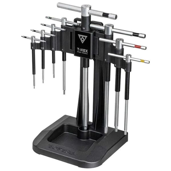 Topeak t-hex speed wrench set svart