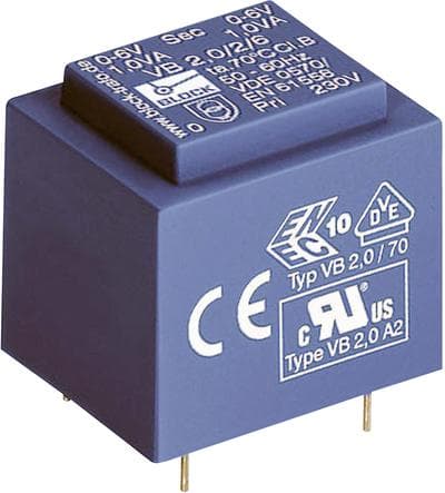 Block VB 2,8/2/18 transformator PCB 2 x 18 V AC