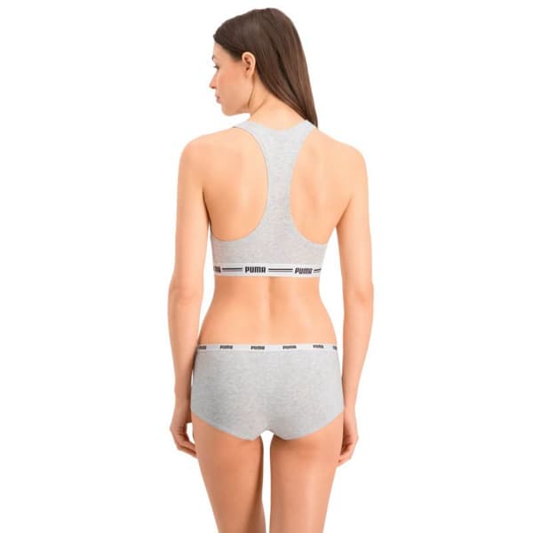 PUMA mini shorts 3-pack valkoinen/harmaa/musta