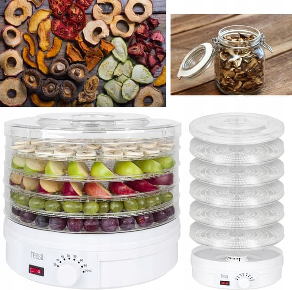 Teesa TSA3030 Maddehydrator 250W Hvid