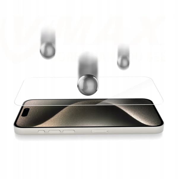 vmax 2.5d normal clear glass iPhone 7/8 Plus - 9H hårdhed, vandafvisende