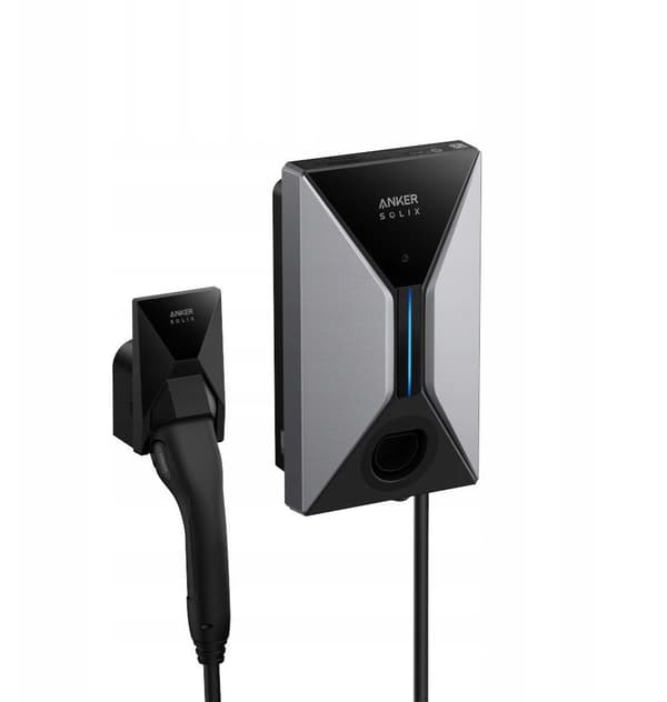 Anker SOLIX V1 11 kW Grå EV-lader
