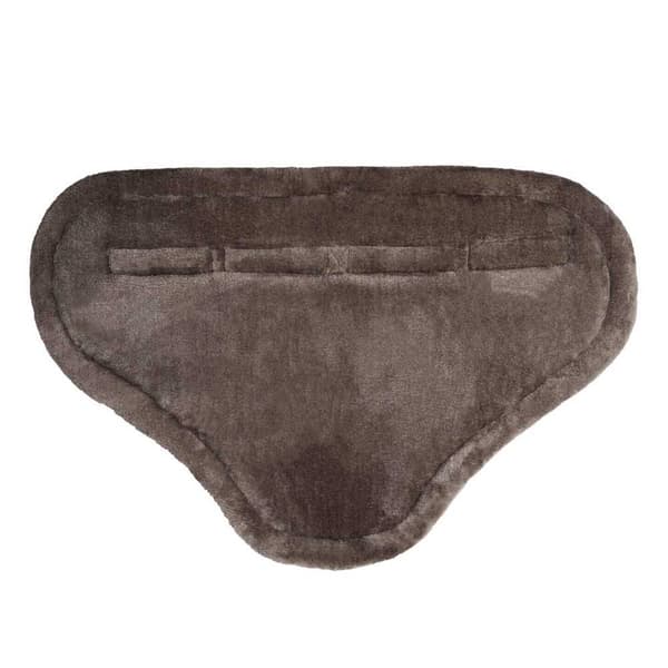 Horze Suede Bareback Saddle Black