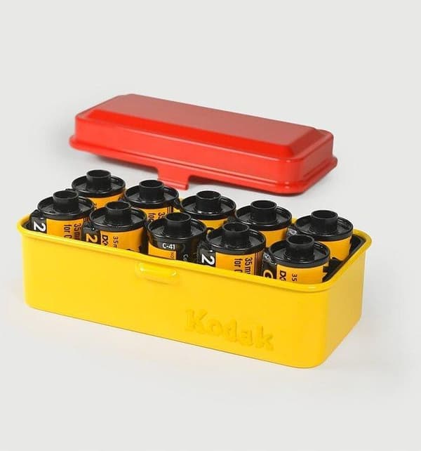 KODAK Filmæske 135 Rød/gul (stort format)