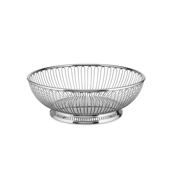 Alessi 826/24 Rund Frugtskål i Rustfrit Stål