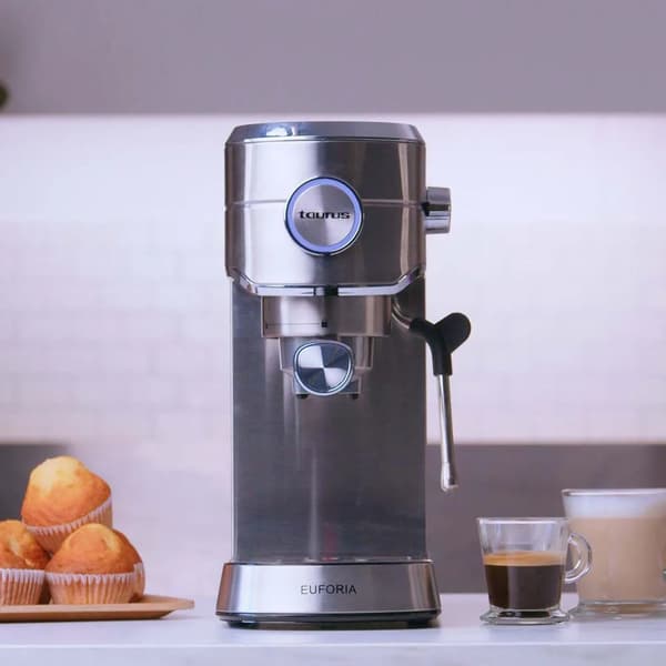 Taurus Euforia espressomaskine 1450W 20 bar sølv
