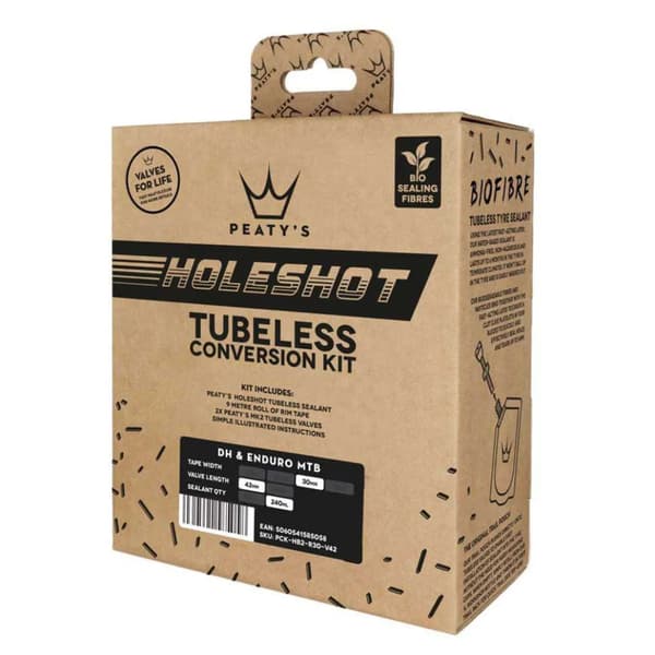 Peaty's Holeshot Tubeless Conversion Kit 30 mm 240 ml
