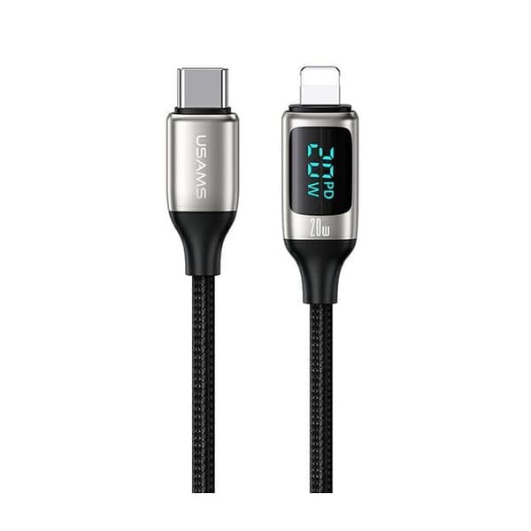 USAMS u78 USB-C til Lightning kabel 1,2m 20W