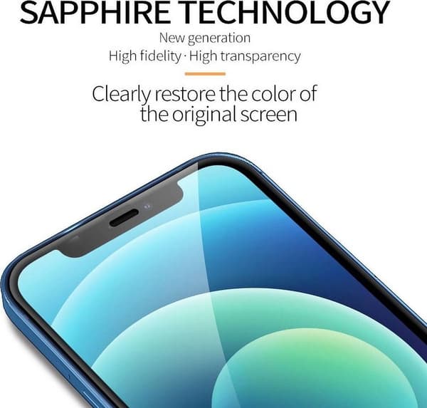 X-One Safiirilasi 0.3mm Musta