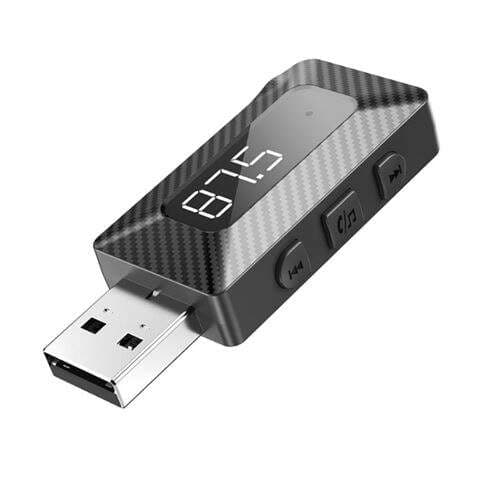 XO bcc16 FM-lähetin Bluetooth 5.3 musta