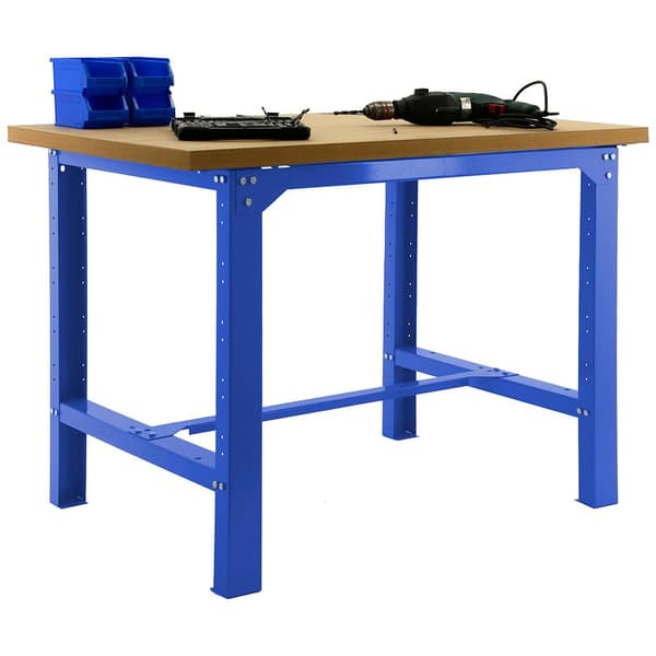 Simonrack bt6 arbejdsbænk 800 kg blå/MDF