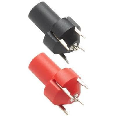 Pomona Electronics 73096-0 svart säkerhetskontakt 24 A