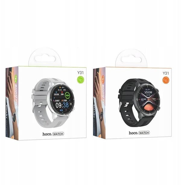 Hoco Y31 Älykello Hopea Bluetoothilla ja IP67 vedenkestävyydellä
