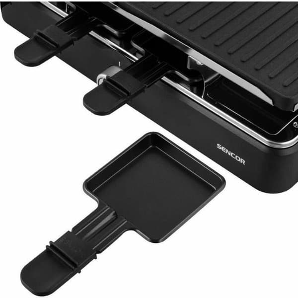 Sencor SBG 0260BK Racletgrilli 1400W 8 pannulla