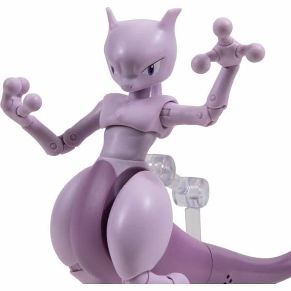 Bandai Mewtwo figurin i violett