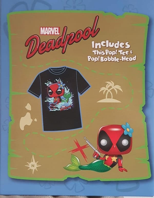 Funko Deadpool Merimies T-paidalla