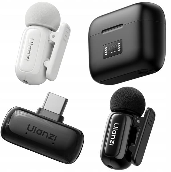 Ulanzi A200 trådløs mikrofon med 2 sendere og USB-C