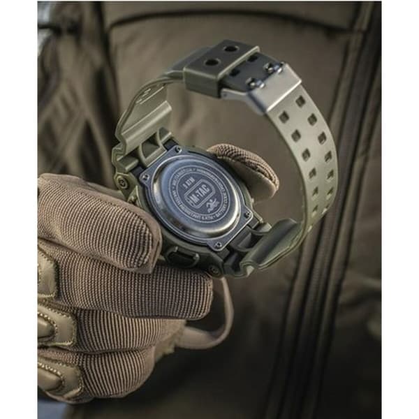 m-tac 50006001 urheilukello musta/vihreä