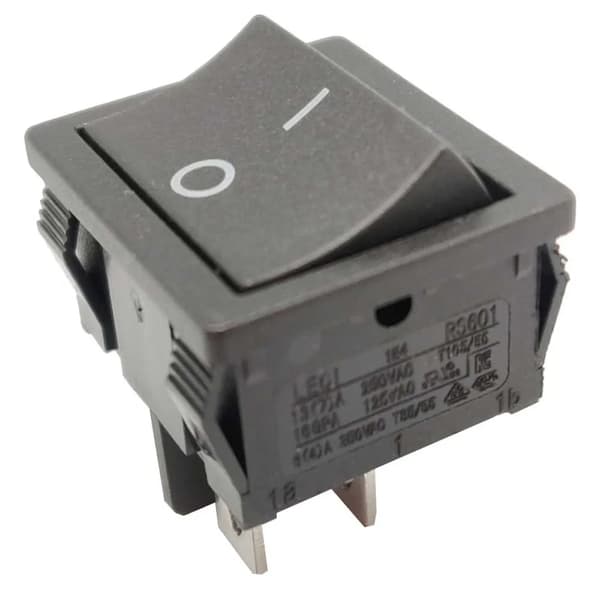 Euroconnex 4232 DPST knap sort