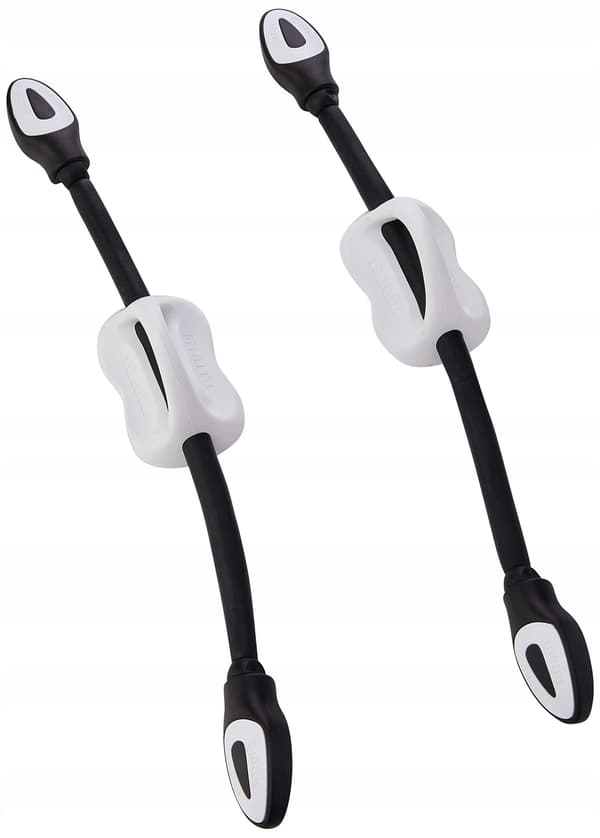 Mares bungee fin straps pair xl vit/svart