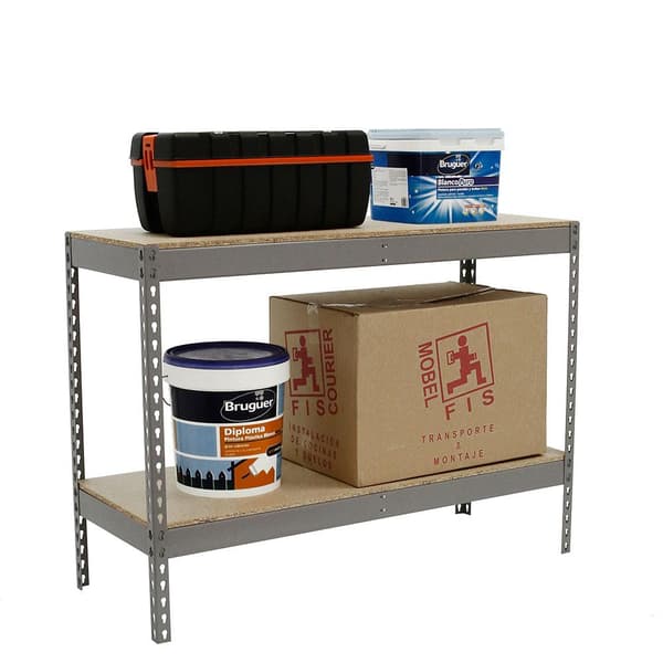 Simonrack bt3 box 1500 Grå/Træ 600 kg