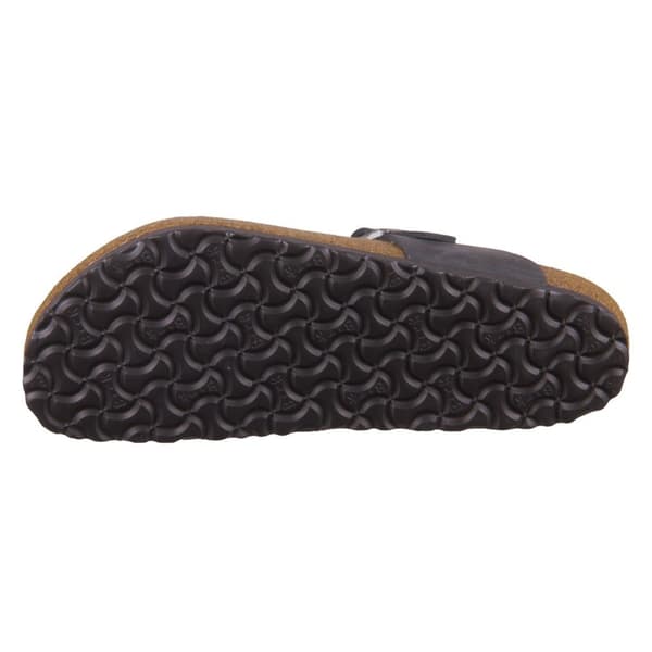 Birkenstock Gizeh flip-flops oiled leather sort