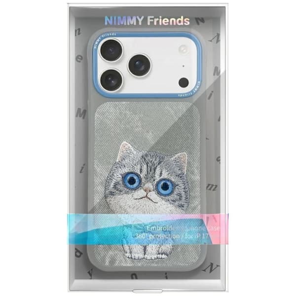 Nimmy Big Eyed Pet 2.0 Cat Harmaa