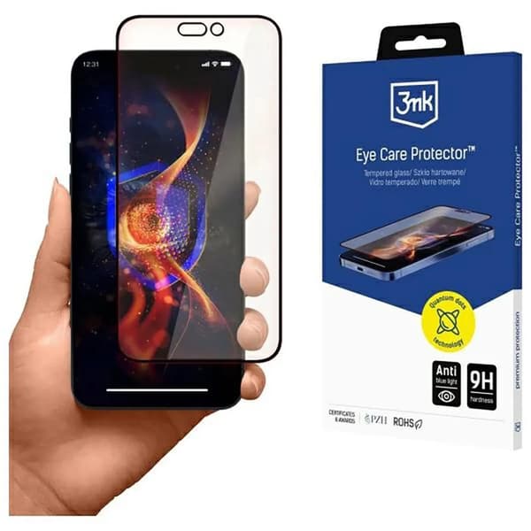 3MK EyeCare Transparent Skydd för iPhone 16 Pro Max
