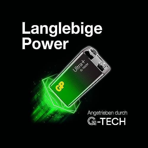 GP 6lr61 9V alkalinebatteri Ultra Plus G-TECH
