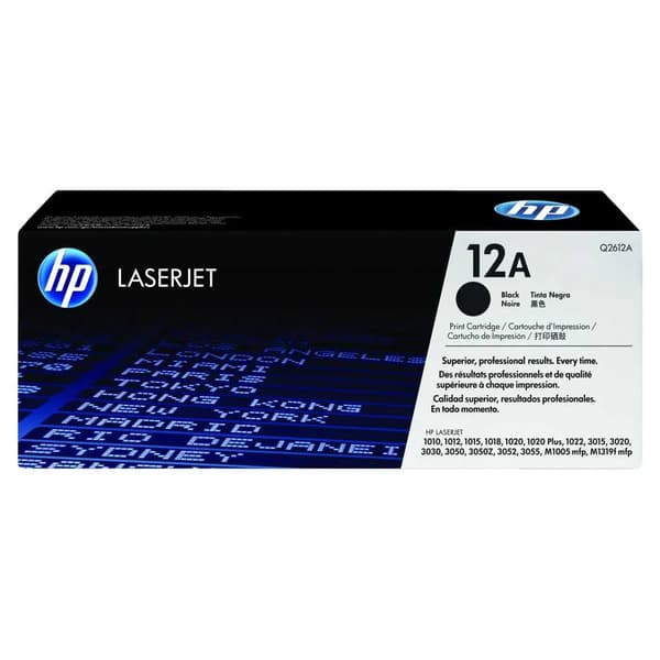 Printmate Q2612A sort tonerpatron