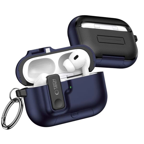 Tech-Protect Slim Hook høretelefonetui Navy Blue