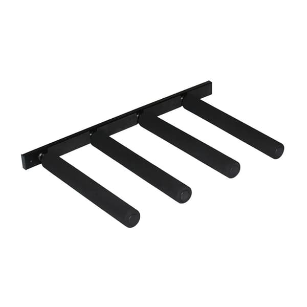 Surflogic surfboard wall mount vertikal svart