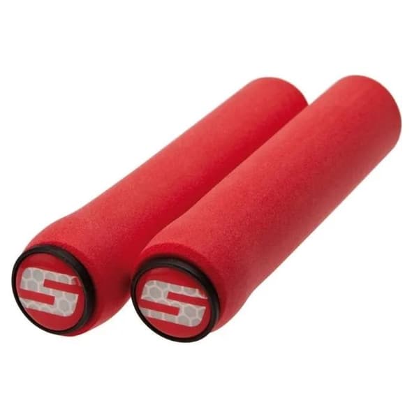 SRAM Sram Locking Grips Foam 129 i rød og sort