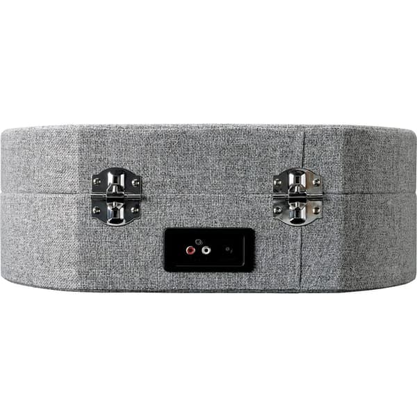 Lenco LS-66GY Bluetooth-levysoitin integroituilla kaiuttimilla harmaa