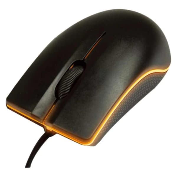 L-Link LL-2081 sort ergonomisk optisk mus 1000 dpi