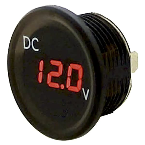 Talamex digital voltmeter IP67 vattentät