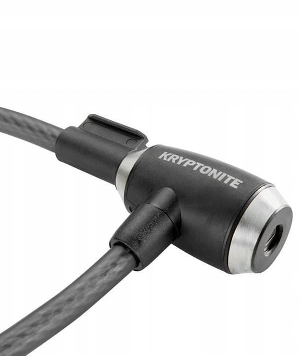 Kryptonite KryptoFlex 1518 kabelslås 15mm x 180cm sort