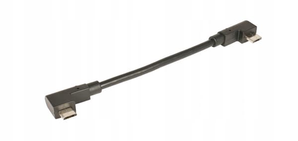 Bosch charging cable svart 12 cm