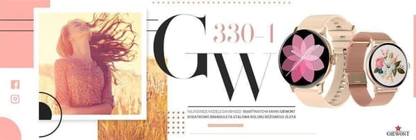 Giewont GW330 Rose Gold Älykello