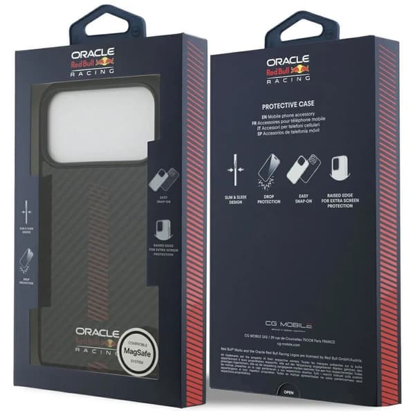 Red Bull Kevlar Powerbar iPhone 17 Pro Max sort