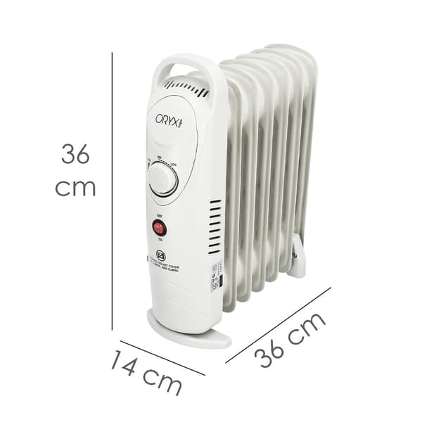 oryx 7 elementos oljeradiator 800W
