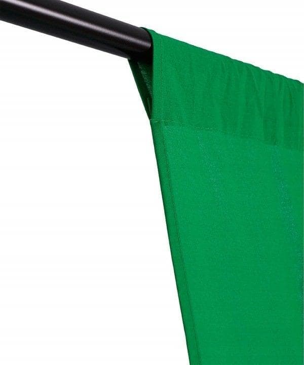 GlareOne Green Screen Backdrop 3x3 meter - 100% bomull