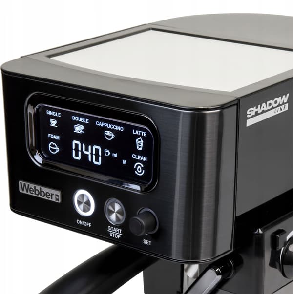 WEBBER M5 manuel espressomaskine 15 bar