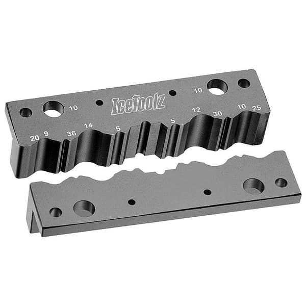 IceToolZ xpert axle vise svart