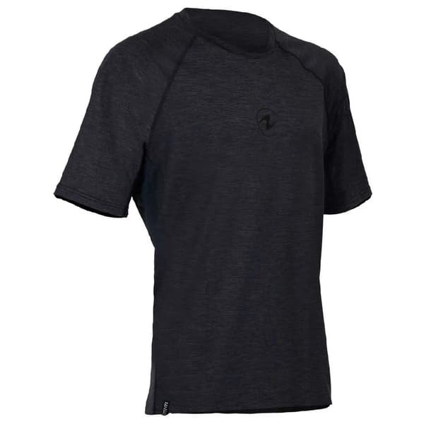 Aqualung LF Rash Guard Korte Ærmer Sort 2XL