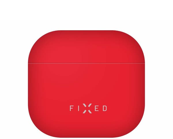 Fixed Silky -kotelo Apple AirPods 4:lle punaisena