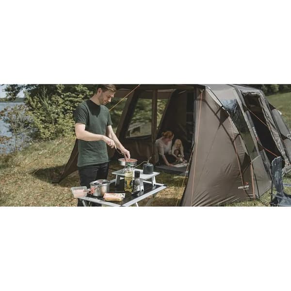 Easy Camp moss tour 5-delt campingkøkken i rustfrit stål