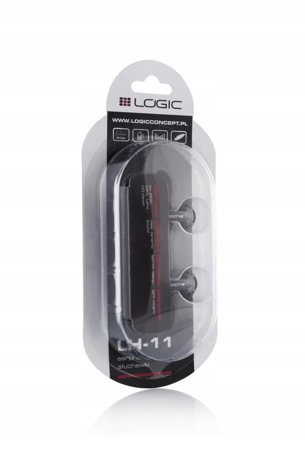 Logic Concept LH-11 In-ear høretelefoner Sort